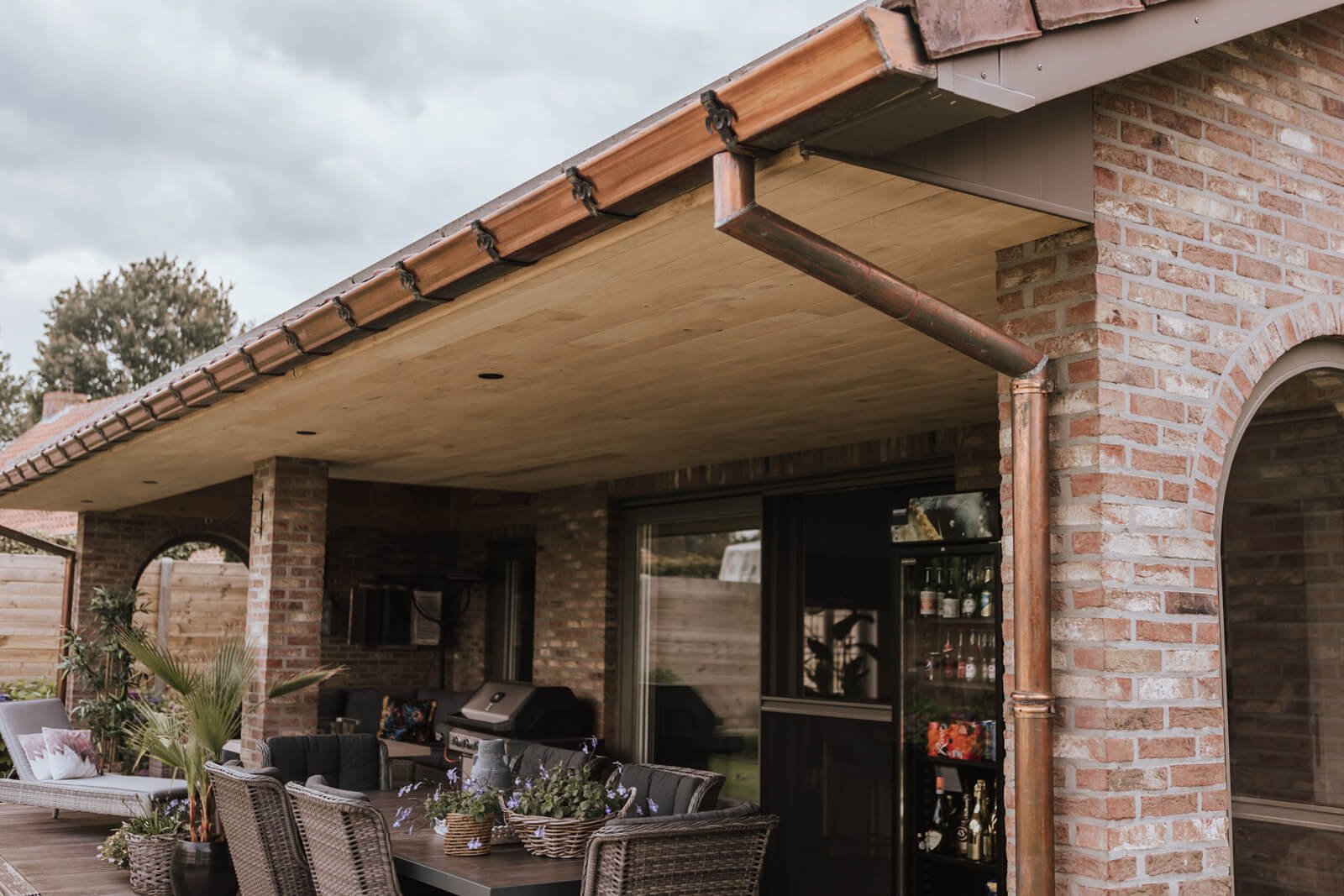 Moderne TV-wand op maat